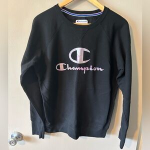 Black Champion crewneck sweatshirt